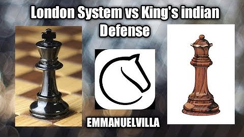 London System vs King Indian Defense Never Give Up Ending and Wins
