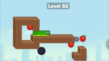 Snake Puzzle Slither to Eat Level 52 Walkthrough Solution