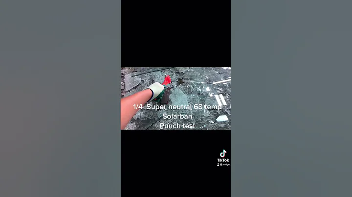 Tempered glass punch test