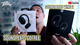 รีวิว หูฟัง Bluetooth (รุ่นใหม่) Soundpeats GoFree  Soundpeats Wing2 ใส่วิ่ง ปั่น ออกกำลังกาย