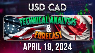 Latest USDCAD Forecast and Elliot Wave Technical Analysis for April 19, 2024