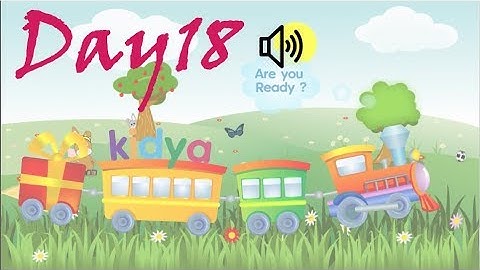 English for Babies - Day 18 - Morning Session - Sound - Glenn Doman - Repeat 1 time