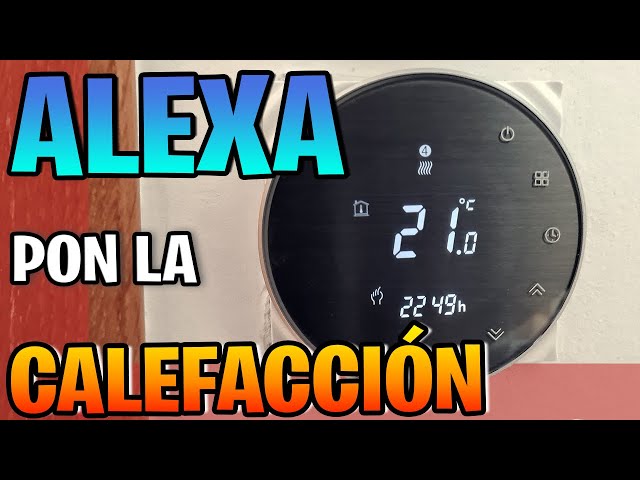 Beok Tuya Termostato Inteligente de pared con WiFi de Pared - Termostato  para calefacción de Agua por Suelo Radiante Compatible con Alexa, Google 3A