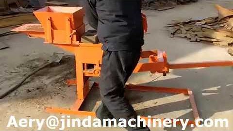 QMR2 40 Manual Clay brick making machine
