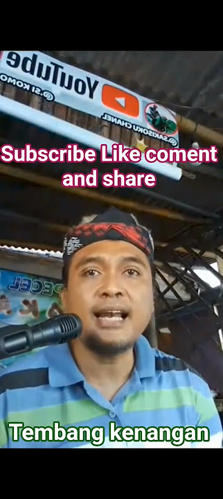 Bernyanyi Tembang kenangan