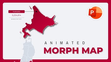 How to Animate a Map in PowerPoint with Morph |  ✨ Step by Step Tutorial  ✨