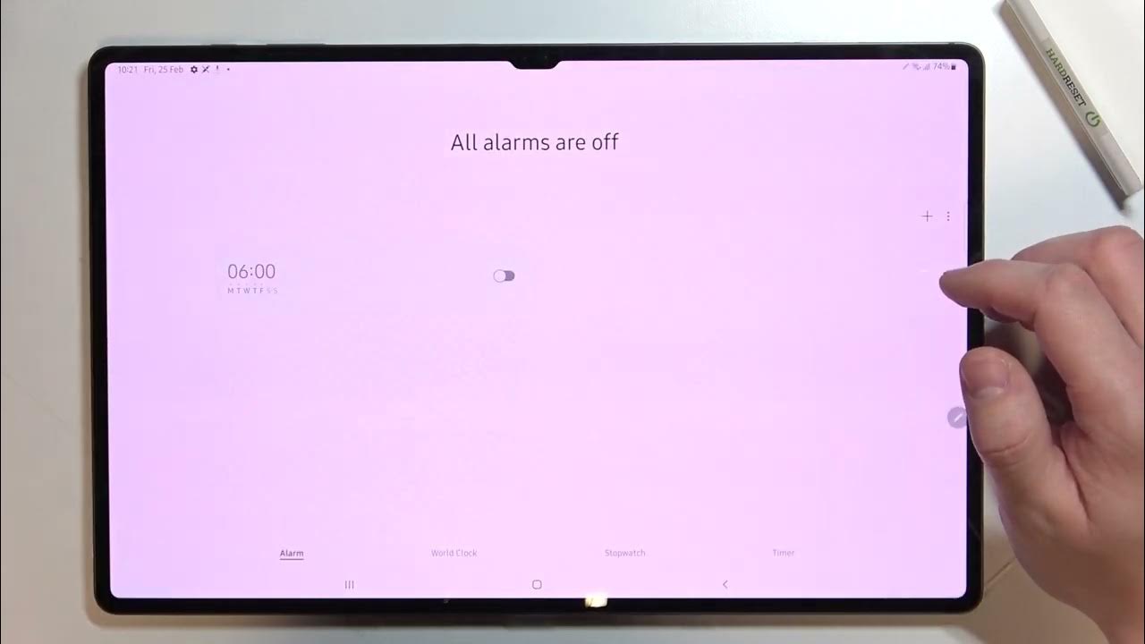 how-to-change-alarm-sound-on-samsung-galaxy-tab-s8-ultra-manage-alarm