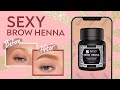 Окрашивание бровей хной Sexy Brow Henna / Результат до 2 месяцев на волосках