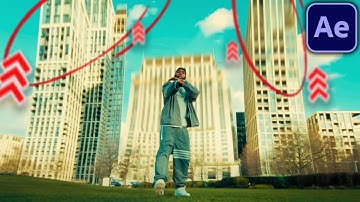 GROWING / WARPING BUILDINGS EFFECT in 1 minute (After Effects)