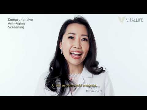 Comprehensive Anti-Aging Screening การตรวจสุขภาพแบบองค์รวม | VitalLife