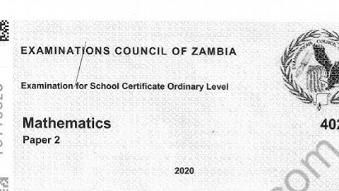 G12_Math Section B 2020 P2 - Well Explained