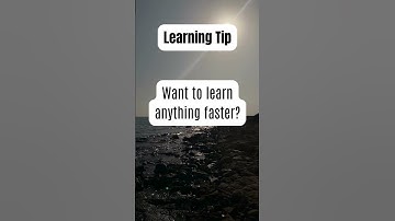 The Secret to Learning Anything 10x Faster!#LearnFast #ProductivityHacks #psychologyfacts