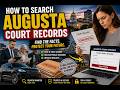 How to search Augusta court records