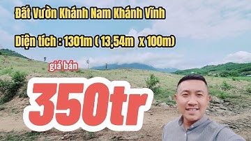 Bán Đất Khánh Vĩnh Khánh Hòa|Đất Vườn Khánh Nam Giá Rẻ|Nha Trang Nhà Đất Khánh Hòa