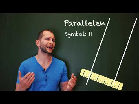 Video: Wie Man Parallele Linien Zeichnet