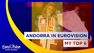 🇦🇩 Andorra in Eurovision: My Top 6 (2004 - 2009) 🇦🇩