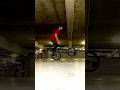 Flatland BMX in the parking Garage