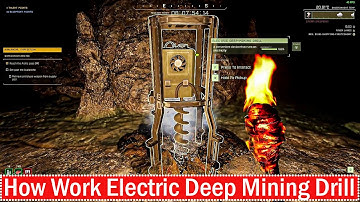 ICARUS How Work Electric Deep Mining Drill?