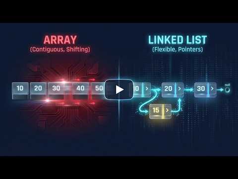 DSA #02 — Java LinkedList Explained Visually: Nodes, References & Every Line Executed