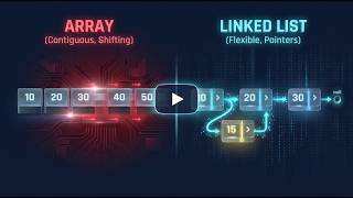 DSA #02 — Java LinkedList Explained Visually: Nodes, References & Every Line Executed