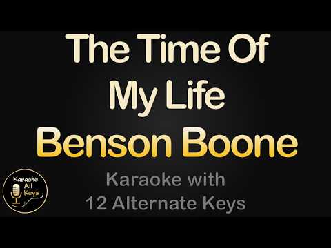 Miniatura do vídeo de Benson Boone - The Time Of My Life Karaoke Instrumental Lower Higher Female &