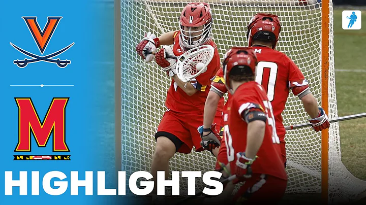 Virginia vs Maryland | NCAA College Lacrosse | Highlights - March 15, 2025