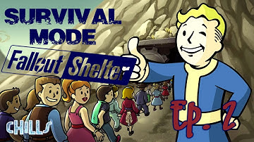 Fallout Shelter Survival Mode Ep. 2 "First Dweller Gone!!" PC IOS Android Gameplay