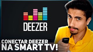 Como INSTALAR E CONECTAR O DEEZER na SMART TV! screenshot 4