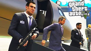 ZACHRAŇUJI PREZIDENTA V GTA ! (GTA 5 Módy)