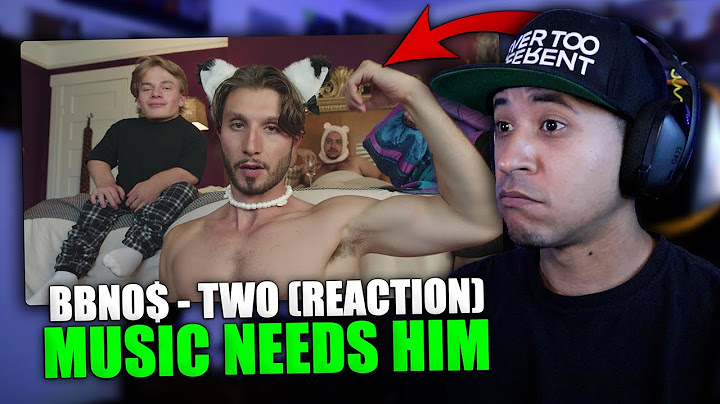 bbno$ - two (official music video) Reaction