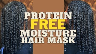 Protein Free MOISTURE REPAIR Hair Mask | For LOW &amp; HIGH Porosity Hair