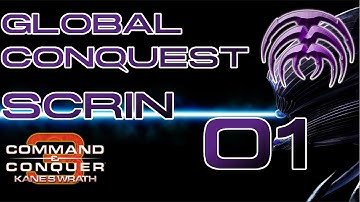 Command and Conquer 3  : Global Conquest as Scrin | Episode 1 | Anal Fist Squad!