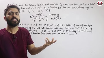 Question on Probability, Permutation and Combination | Discrete Mathematics | UGC NTA NET May 2021