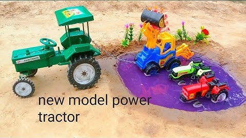 Diy tractor stuck in mud mini science project || Part -,1|| Tractor jcb video || Mini tractor@