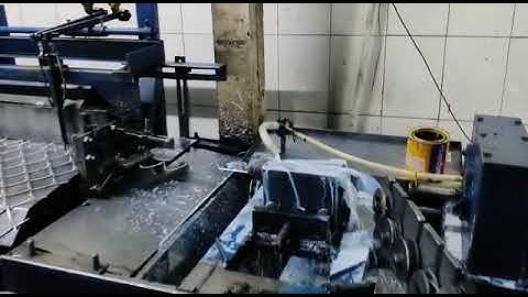 Fully automatic chain link machine at our factory.