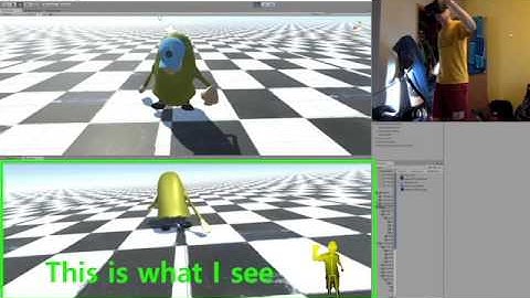 Oculus + Kinect Real Time 3rd Person Avatar