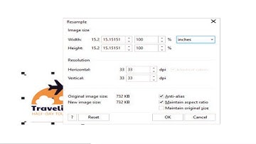 How to increase image quality and resolution in coreldraw 2021