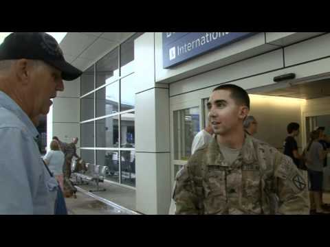 Troops at DFW Aug 13 2011