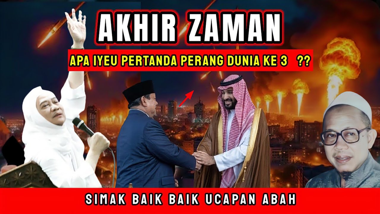 TANDA AKHIR ZAMAN | ABUYA  UCI TURTUSI