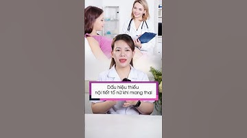 Dấu hiệu thiếu nội tiết tố nữ khi mang thai | Sâm nhung tố nữ Tuệ Linh #shorts