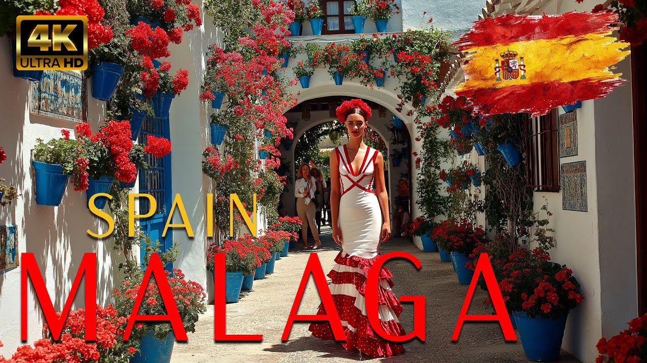 Malaga JANUARY 2026 walking tour: Explore the Old Town in Stunning 4K! 🚶‍♂️🏛️🇪🇸