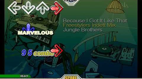 【Stepmania（DDR ULTRAMIX4）】Because I Got It Like That【HEAVY】