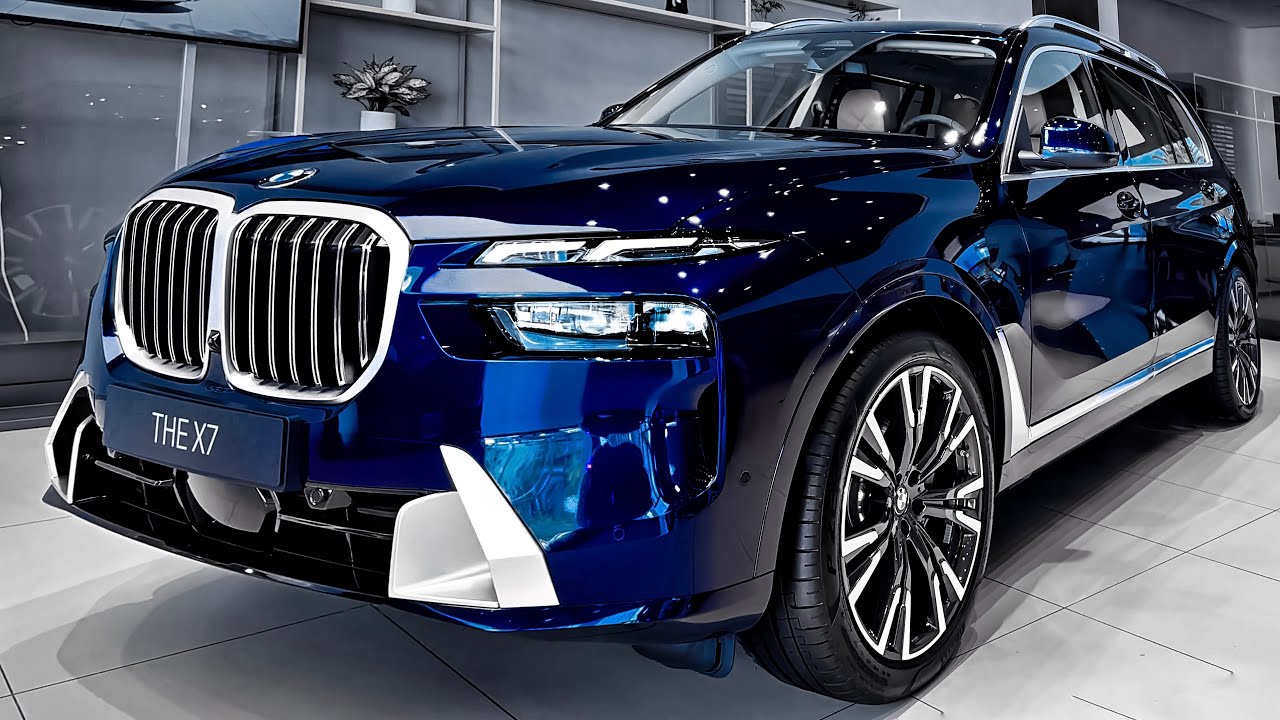 2026 BMW X7 Tanzanite Blue - Brutal Luxury SUV, Interior & Exterior