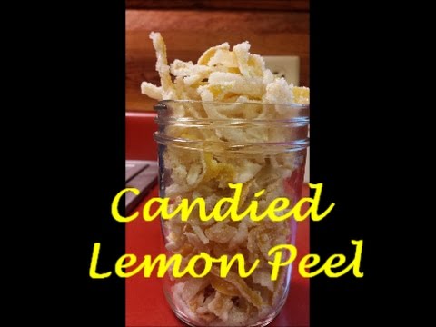 Candied Lemon Peel