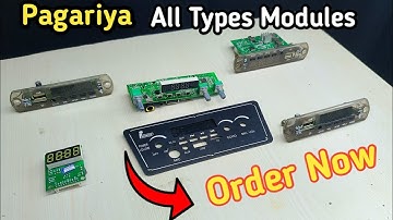 All Types Pagariya modules || BT card || pagariya Bluetooth amplifier || #hometheaterspeaker