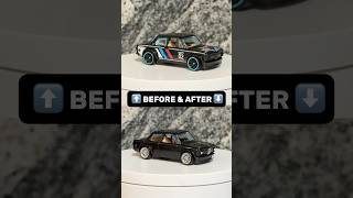 HOW TO CUSTOMIZE HOTWHEELS BMW #hotwheels #diy #tutorial #howto #bmw #cars