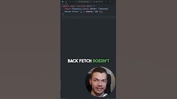 Why Does Fetch Not Reject On 400-500 Status Code? #javascript #webdevelopment #reactjs