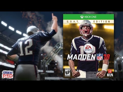 Tom Brady Named the Madden ‘18 Cover Star