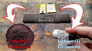 Extraction of Cobalt and Lithium from Lithium-Ion Batteries