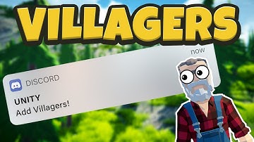 Devlog #5 | I Added VILLAGERS To My DREAM Game!!